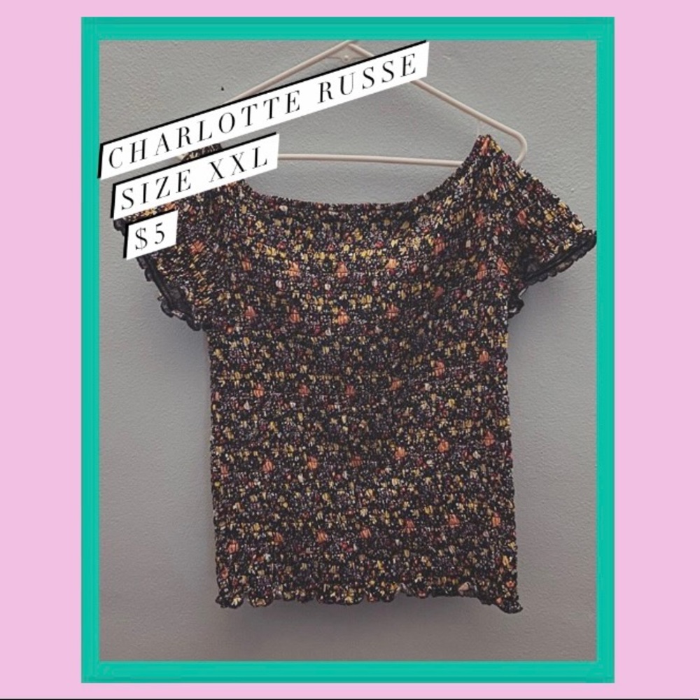 Off The Shoulder Stretch Short Sleeve Top